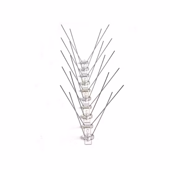 Flexible UV Treatment Stainless Steel Anti Bird Spike Pigeons Cat Control
