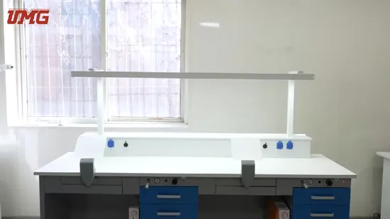세륨 증명서 금속 치과 학교 실험실 가구 병리학 실험실 병리학 작업대