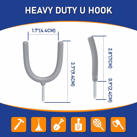 차고 보관 캐비닛 테이블 벽걸이형 금속 작업대 차고 작업대 페그보드 후크